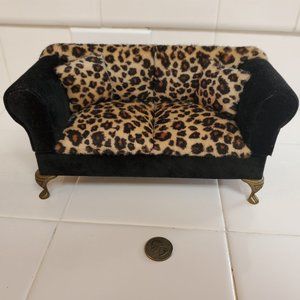Leopard Sofa Couch Jewelry Box